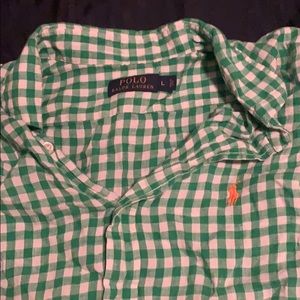 Linen Polo button down